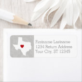 ホーム州マップアート – 名前をカスタムするテキサス州 ラベル (インサイチュ)