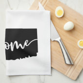 ホーム州概要ハートコネチカット調理用タオル キッチンタオル (四つ折り)