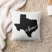 ホーム州概要ハートテキサス州 クッション (ブランケット)