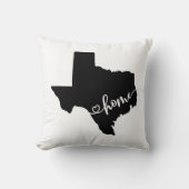 ホーム州概要ハートテキサス州 クッション (正面)