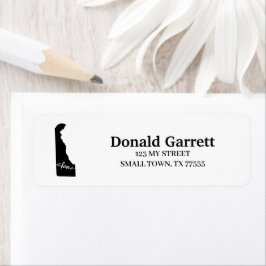 ホーム州概要ハートデラウェア住所 ラベル