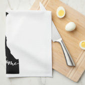 ホーム州概要ハートデラウェア キッチンタオル (四つ折り)