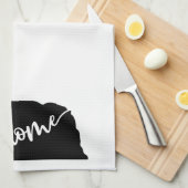 ホーム州概要ハートネブラスカキッチンタオル キッチンタオル (四つ折り)