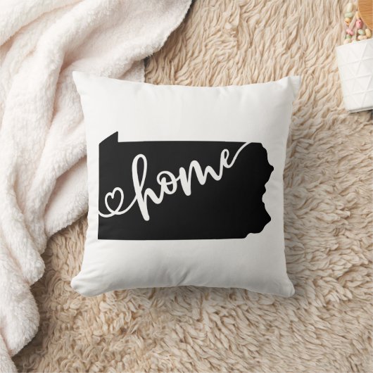 ホーム州概要ハートペンシルバニア クッション (ブランケット)