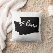 ホーム州概要ハートワシントン クッション (ブランケット)