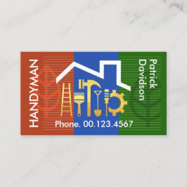 ホーム建物横金ゴールドツール 名刺