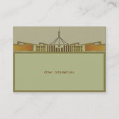 ホーム建築名刺 名刺 (裏面)