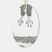 ホーム強いSWFL EAGLE NEST BOOK WOOHOO! セラミックオーナメント (左)