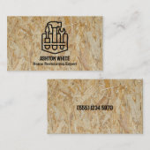 👷 ‍ ♂️ホーム復旧 名刺 (正面/裏面)