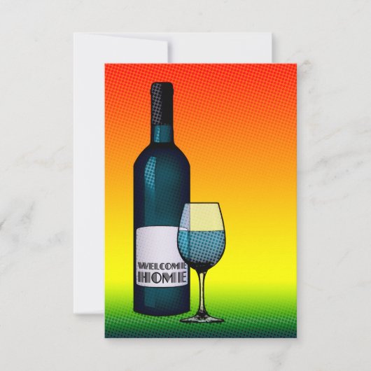 ホーム応援 招待状 (正面)