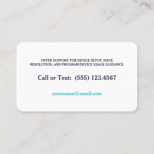 📺ホーム技術サポート 名刺 (裏面)