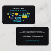ホーム技術サポート 名刺 (正面/裏面)