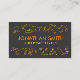 ホーム改善のアイコン – 便利屋サービス 名刺