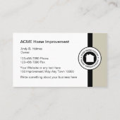 ホーム改善の名刺 名刺 (裏面)