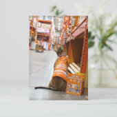 ホーム改善コスチュームブックおもしろい犬フォトカード サンキューカード (スタンド正面)