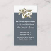 ホーム改善建築 名刺 (正面)