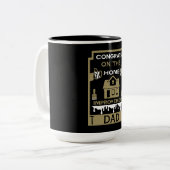 ホーム改善祝い ツートーンマグカップ (正面左)