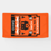 ホーム改善祝い 横断幕 (横)