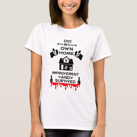 ホーム改善祝い Tシャツ (正面)