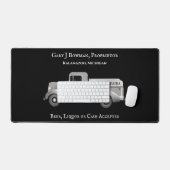 ホーム整備士ガレージトラック安い修理 デスクマット (キーボード&マウス)