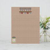 ホーム料理の下のレシピページ（横線） (スタンド正面)