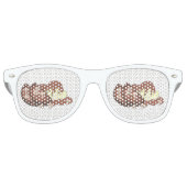 ホーム料理ミートローフミートポテトグレイビーグルメ レトロサングラス (正面)