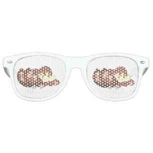 ホーム料理ミートローフミートポテトグレイビーグルメ レトロサングラス