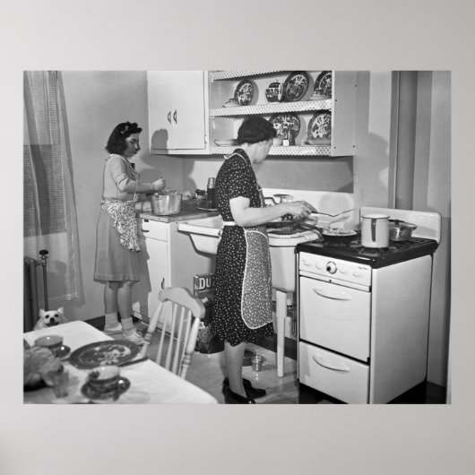 ホーム料理: 1942 ポスター (正面)