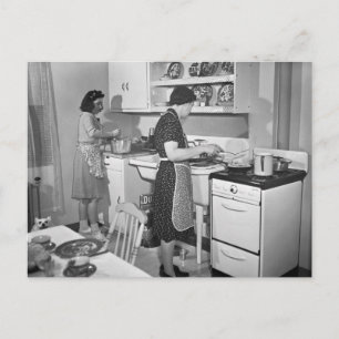 ホーム料理: 1942 ポストカード