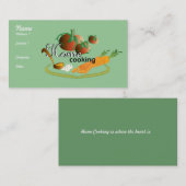 ホーム料理II 名刺 (正面/裏面)