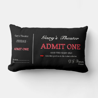 ホーム映画館TVルームチケット腰枕 ランバークッション