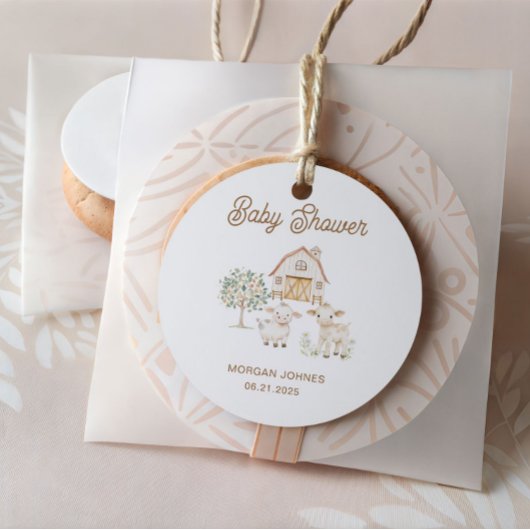 ホーム栽培かわいこちゃんベビーシャワー ラウンドシール