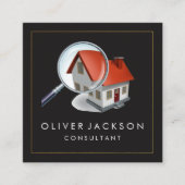 ホーム検索 | 不動産実在レンタル スクエア名刺 (正面)