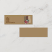 ホーム機能向上の名刺 スキニー名刺 (正面/裏面)