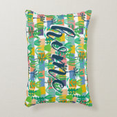 ホーム気持ちポットと植物 アクセントクッション (正面(垂直))