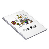 ホーム熱狂するブルハムラジオシャックノート ノートブック (右側)