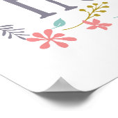 ホーム甘いホームフローラポスタープリント ポスター (角)