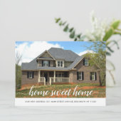 ホーム甘いホーム住所の変更の写真の移動 案内状 (スタンド正面)