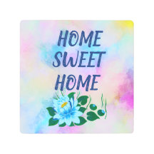 ホーム甘いホーム美しい青い花の水色