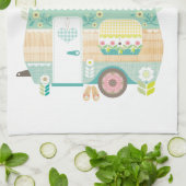 ホーム甘いホーム、キャラバンティータオル キッチンタオル (折り畳み)