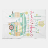 ホーム甘いホーム、キャラバンティータオル キッチンタオル (横)