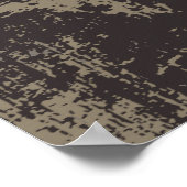 ホーム素朴スウィートホームヴィンテージトラック秋花 ポスター (角)