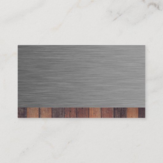 ホーム絵を描ブラシ |ハンマー |ビルダ建築 名刺 (裏面)