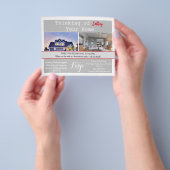 ホーム考えるはがきチラシの販売方法 チラシ (手)