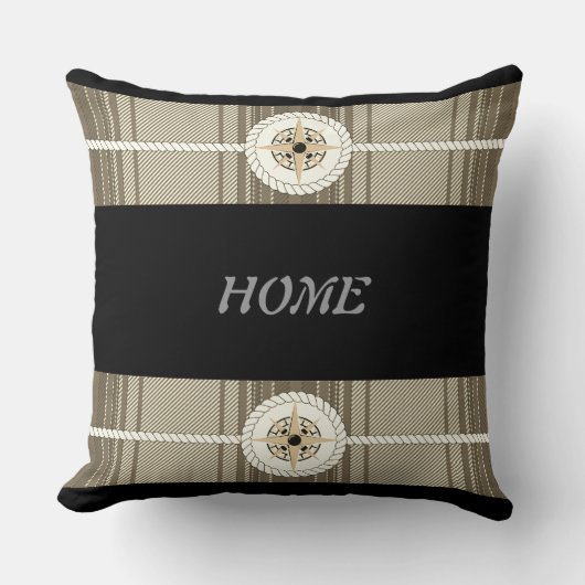 ホーム航海の枕 クッション (正面)
