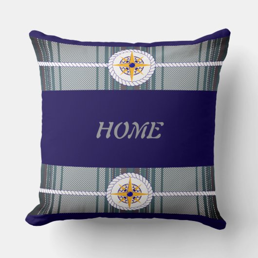 ホーム航海の枕 クッション (正面)