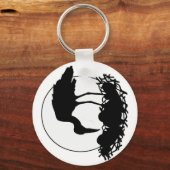 ホーム誕生ストークキーチェーン キーホルダー (正面)