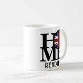 ホーム読ズイングランド11oz コーヒーマグカップ (正面右)