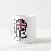 ホーム読ズイングランド11oz コーヒーマグカップ (正面左)