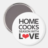 ホーム調理師シーズンと愛 マグネット (正面/裏面)